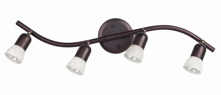 James One Light Track Lighting in Oil Rubbed Bronze - available from The Lighting Shoppe, trusted by Canadian homeowners