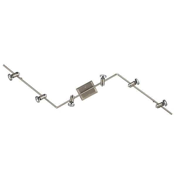 Shay Six Light Track Lighting in Chrome Canarm Canada