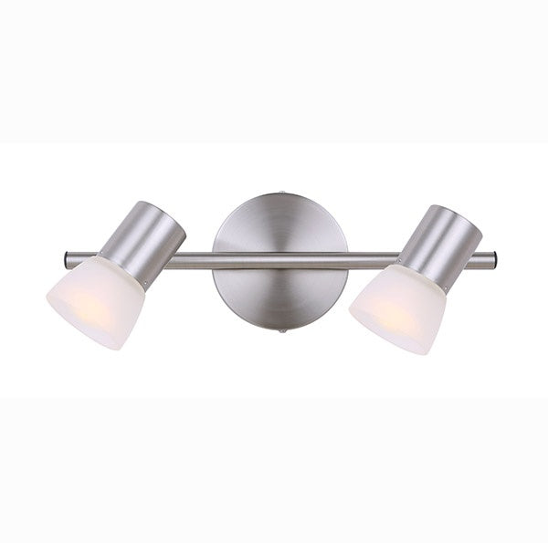 Canarm Canada - IT517A02BN - Two Light Track Lighting - Hudson - Brushed Nickel