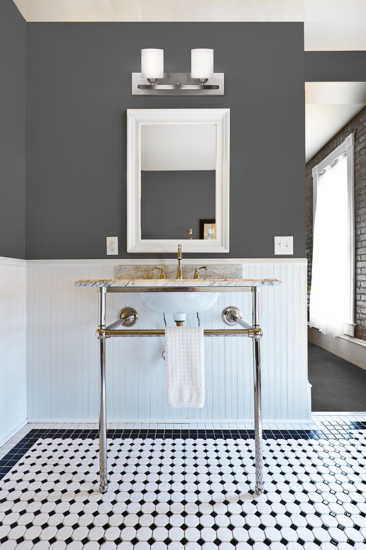 Canarm Canada - IVL370A02BPT - Two Light Vanity - Hampton - Brushed Pewter