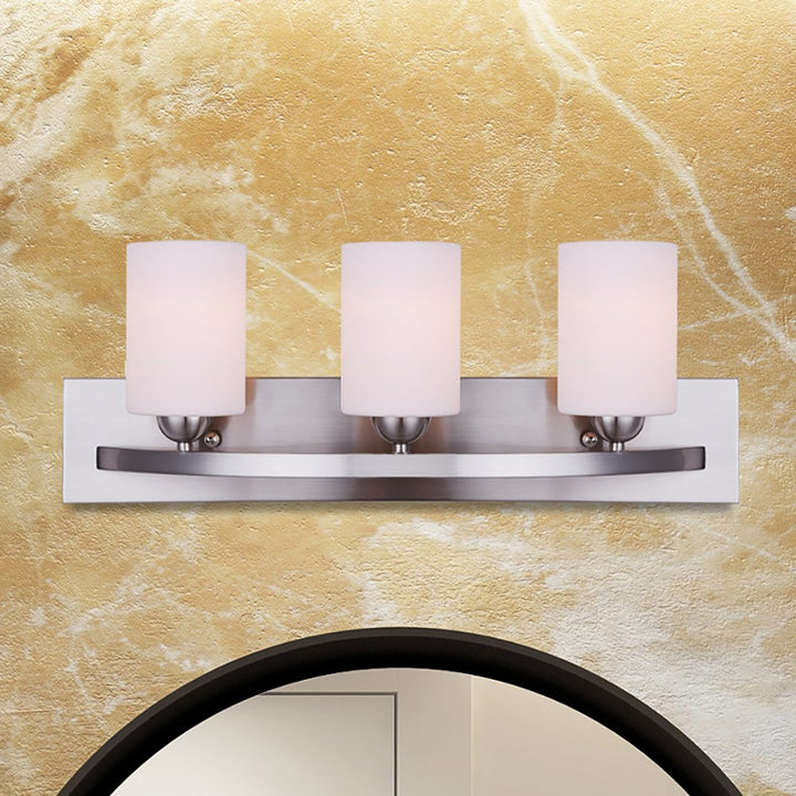 Canarm Canada - IVL370A03BPT - Three Light Vanity - Hampton - Brushed Pewter