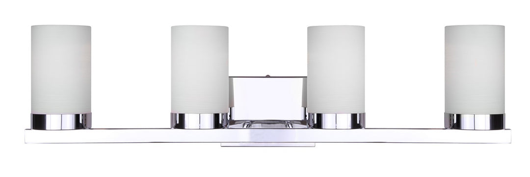 Canarm Canada - IVL429A04CH - Four Light Vanity - Milo - Chrome