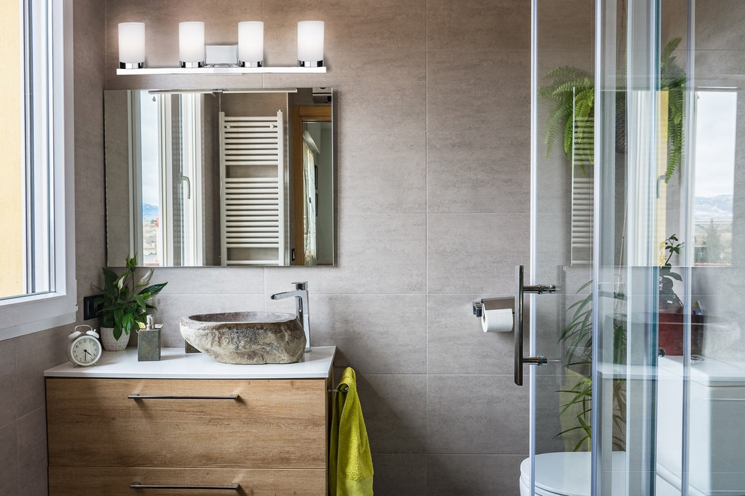 Canarm Canada - IVL429A04CH - Four Light Vanity - Milo - Chrome