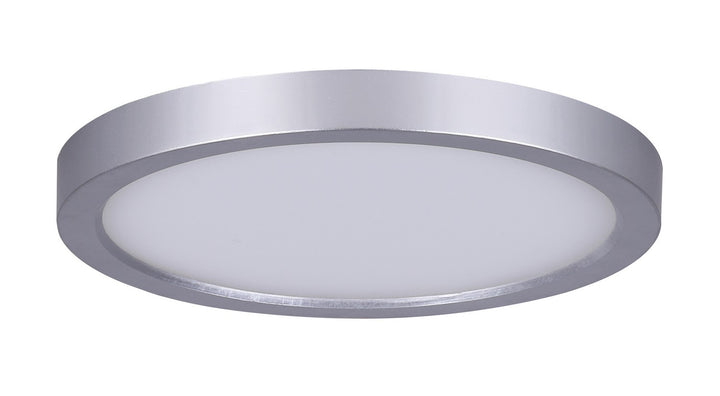 Led Edgeless LED Disk Light in Brushed Nickel - available from The Lighting Shoppe, trusted by Canadian homeowners