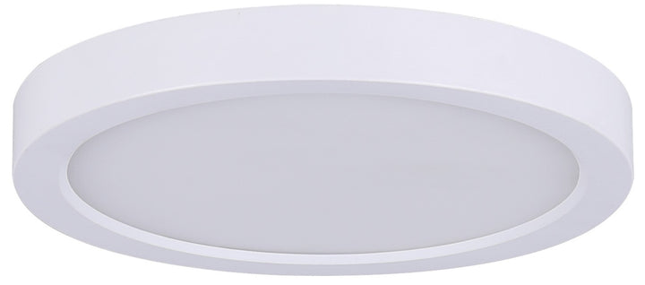 Led Edgeless LED Disk Light in White - available from The Lighting Shoppe, trusted by Canadian homeowners