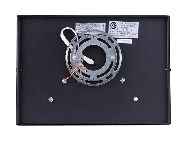 Canarm Canada - LOL285BK - LED Outdoor Lantern - Kit - Black