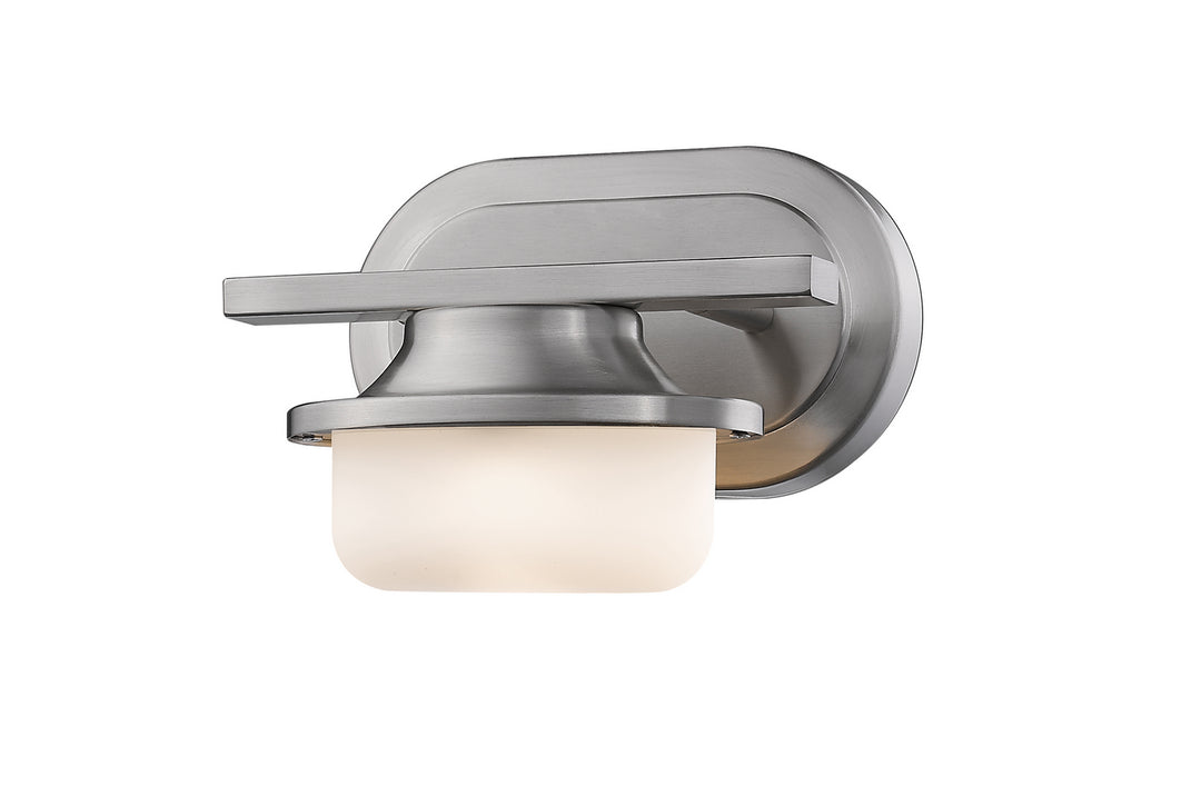 Optum LED Wall Sconce in Brushed Nickel - available from The Lighting Shoppe, trusted by Canadian homeowners