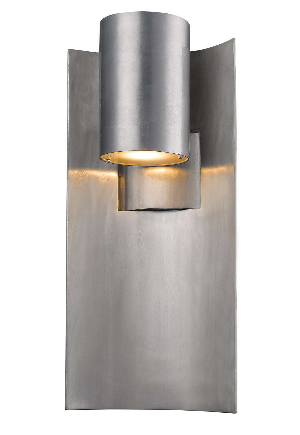 Amador LED Outdoor Wall Mount in Silver - available from The Lighting Shoppe, trusted by Canadian homeowners
