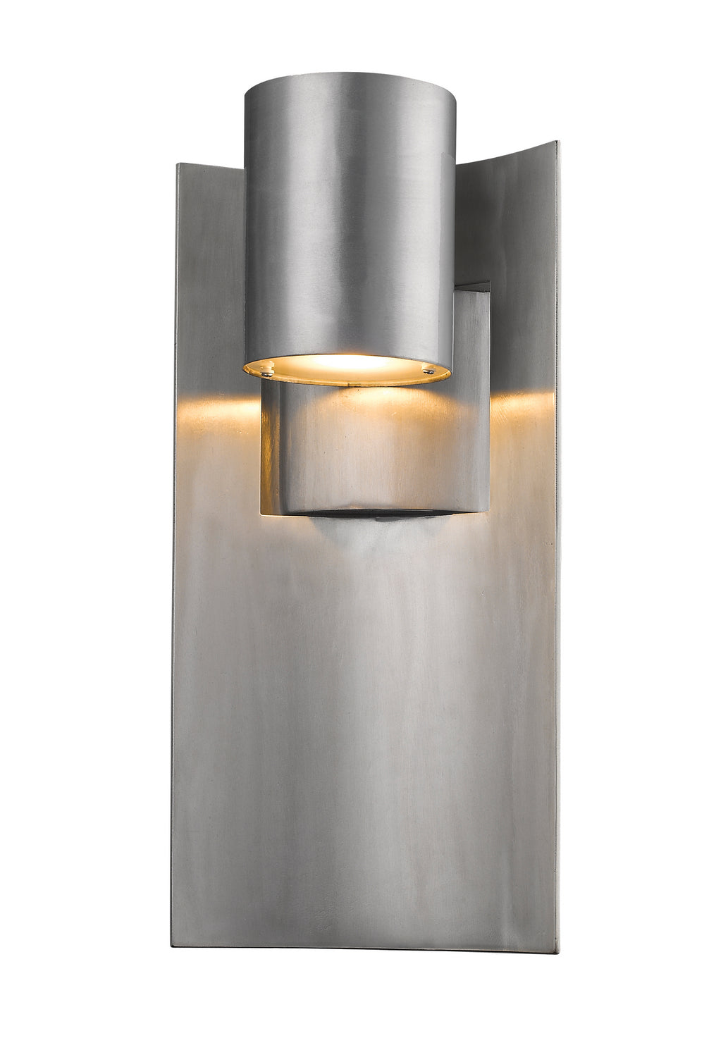 Amador LED Outdoor Wall Mount in Silver - available from The Lighting Shoppe, trusted by Canadian homeowners