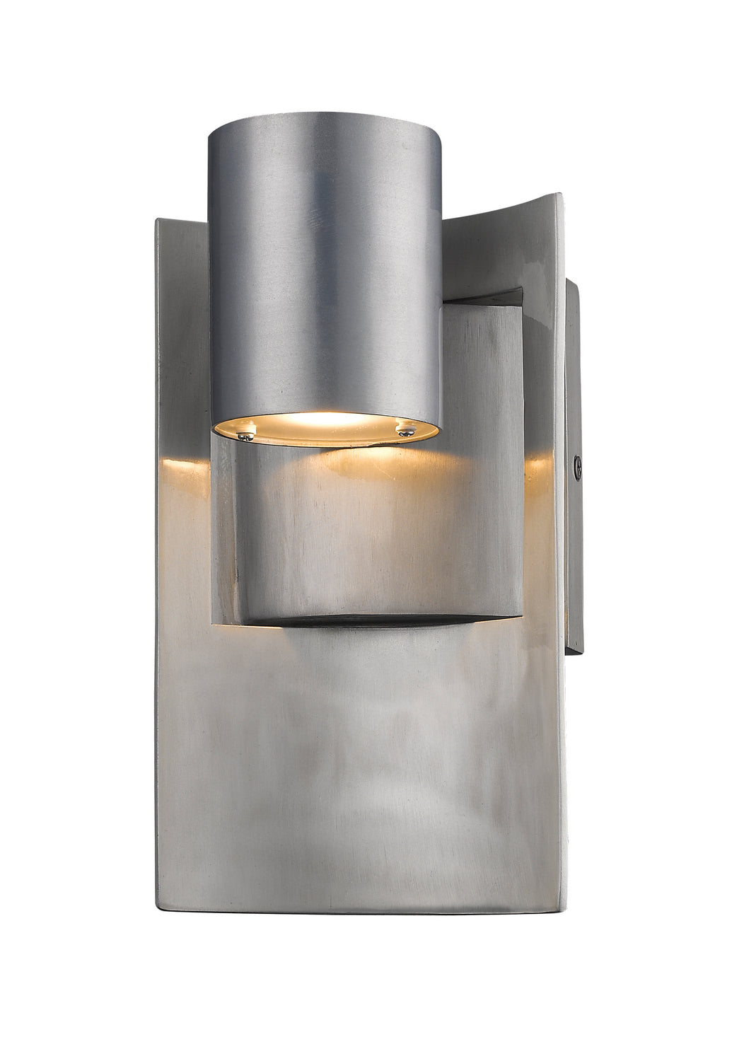 Amador LED Outdoor Wall Mount in Silver - available from The Lighting Shoppe, trusted by Canadian homeowners