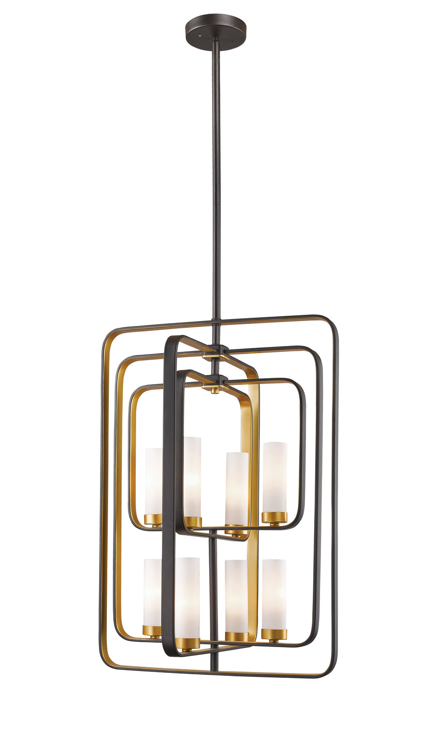 Aideen Eight Light Chandelier in Bronze Gold - available from The Lighting Shoppe, trusted by Canadian homeowners