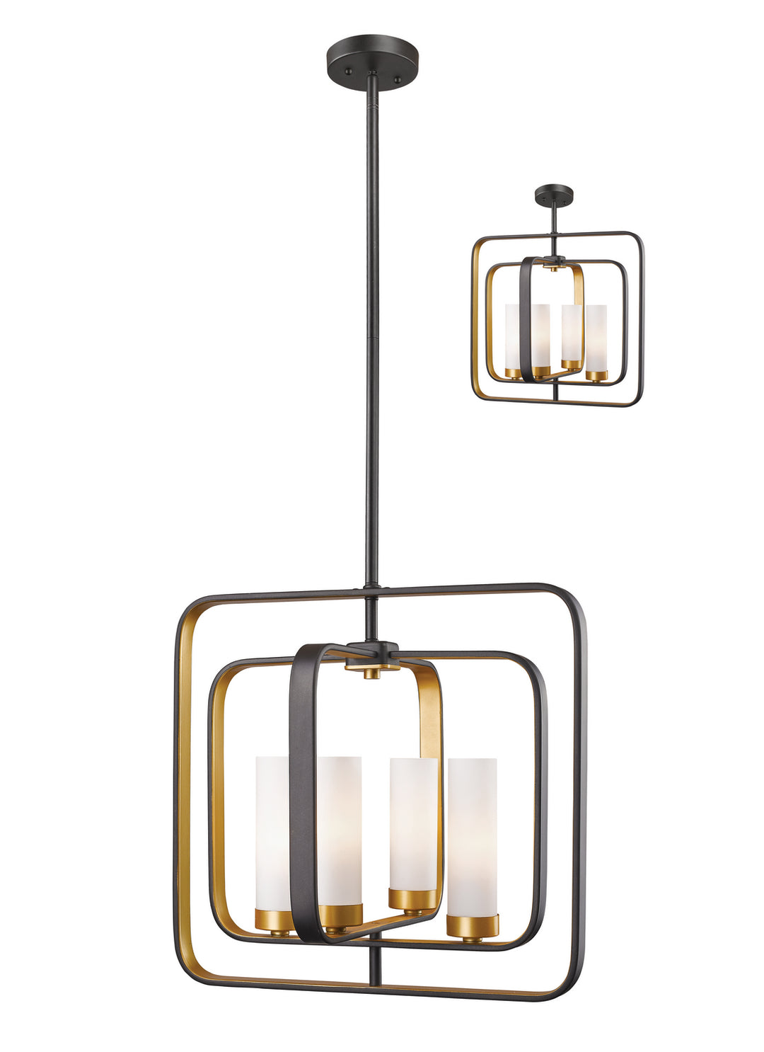 Z-Lite Canada - 6000SFC-BZGD - Four Light Pendant - Aideen - Bronze Gold