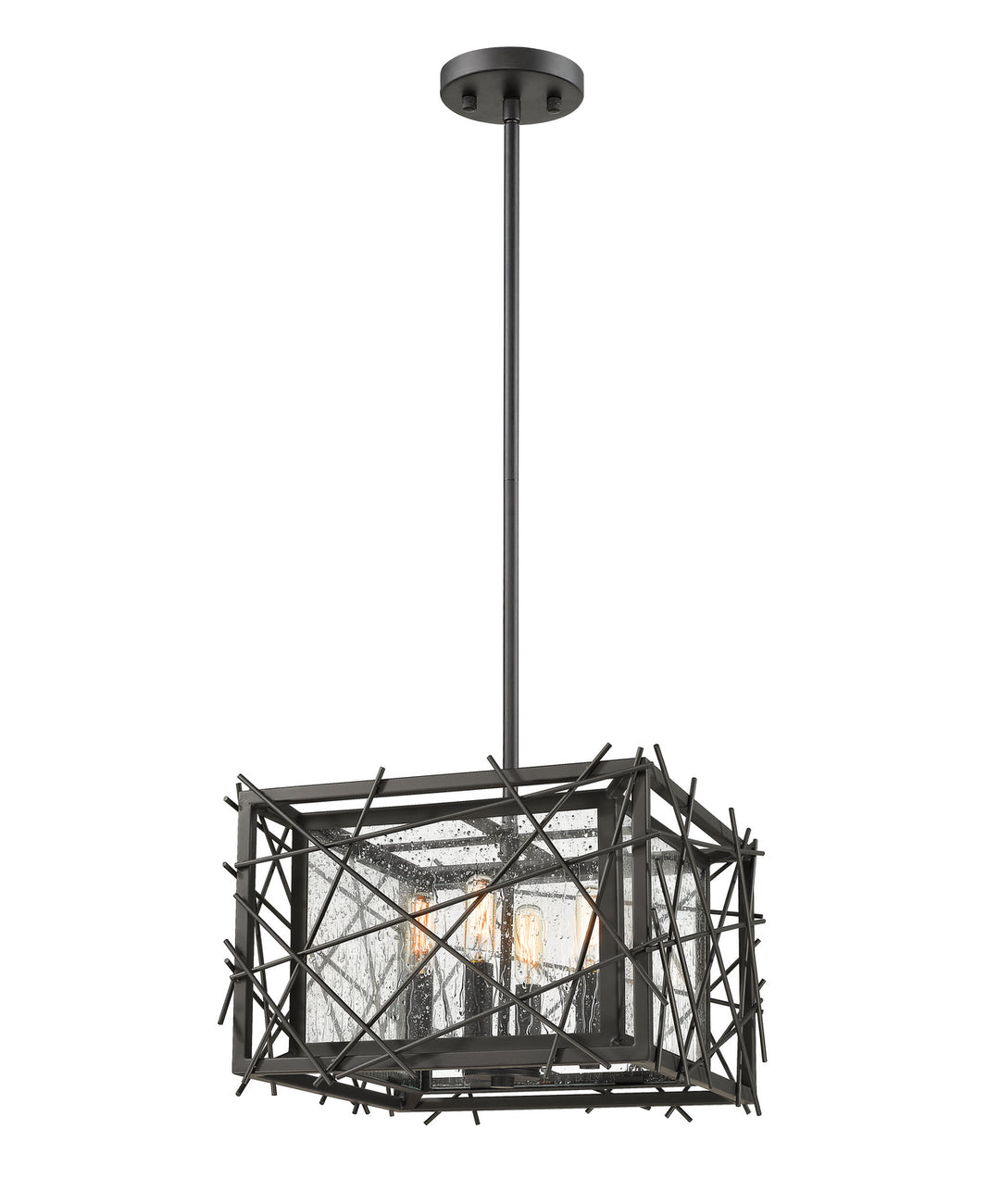 Stanwood Four Light Pendant in Bronze - available from The Lighting Shoppe, trusted by Canadian homeowners