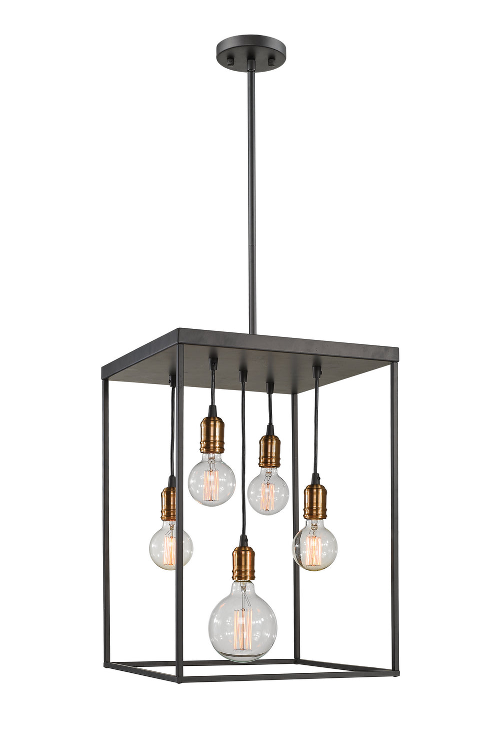 Troubadour Five Light Chandelier in Bronze - available from The Lighting Shoppe, trusted by Canadian homeowners