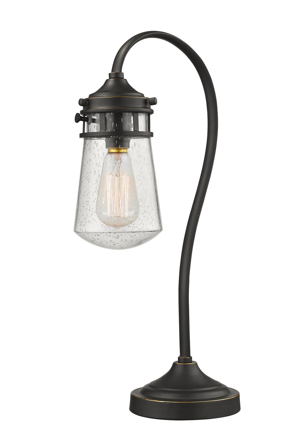 Celeste One Light Table Lamp in Olde Bronze - available from The Lighting Shoppe, trusted by Canadian homeowners