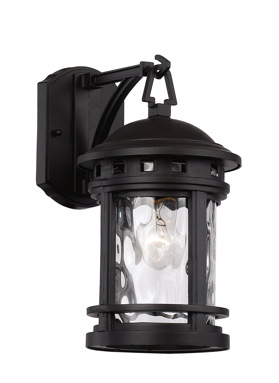 Boardwalk One Light Wall Lantern in Black - available from The Lighting Shoppe, trusted by Canadian homeowners