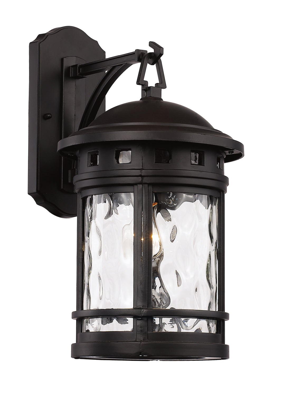 Boardwalk One Light Wall Lantern in Black - available from The Lighting Shoppe, trusted by Canadian homeowners