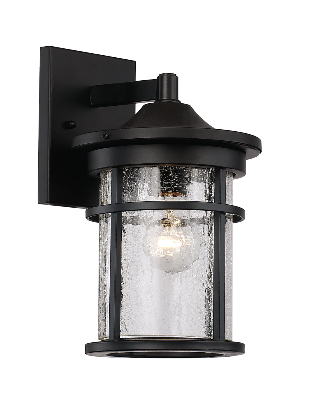 Avalon One Light Wall Lantern in Black - available from The Lighting Shoppe, trusted by Canadian homeowners