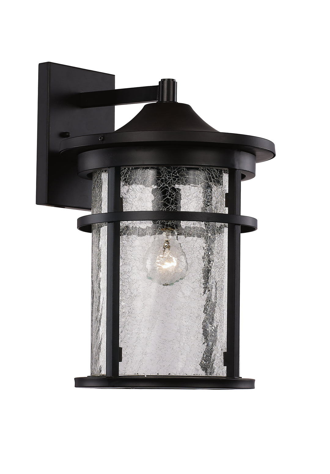 Avalon One Light Wall Lantern in Black - available from The Lighting Shoppe, trusted by Canadian homeowners