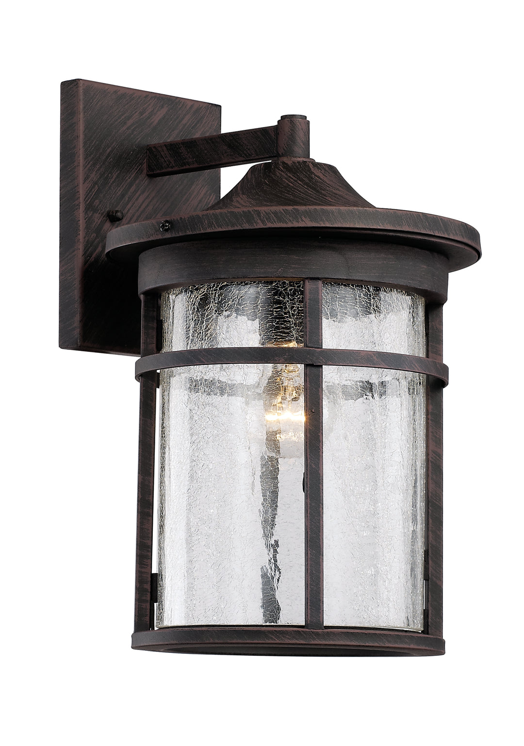 Avalon One Light Wall Lantern in Rust - available from The Lighting Shoppe, trusted by Canadian homeowners
