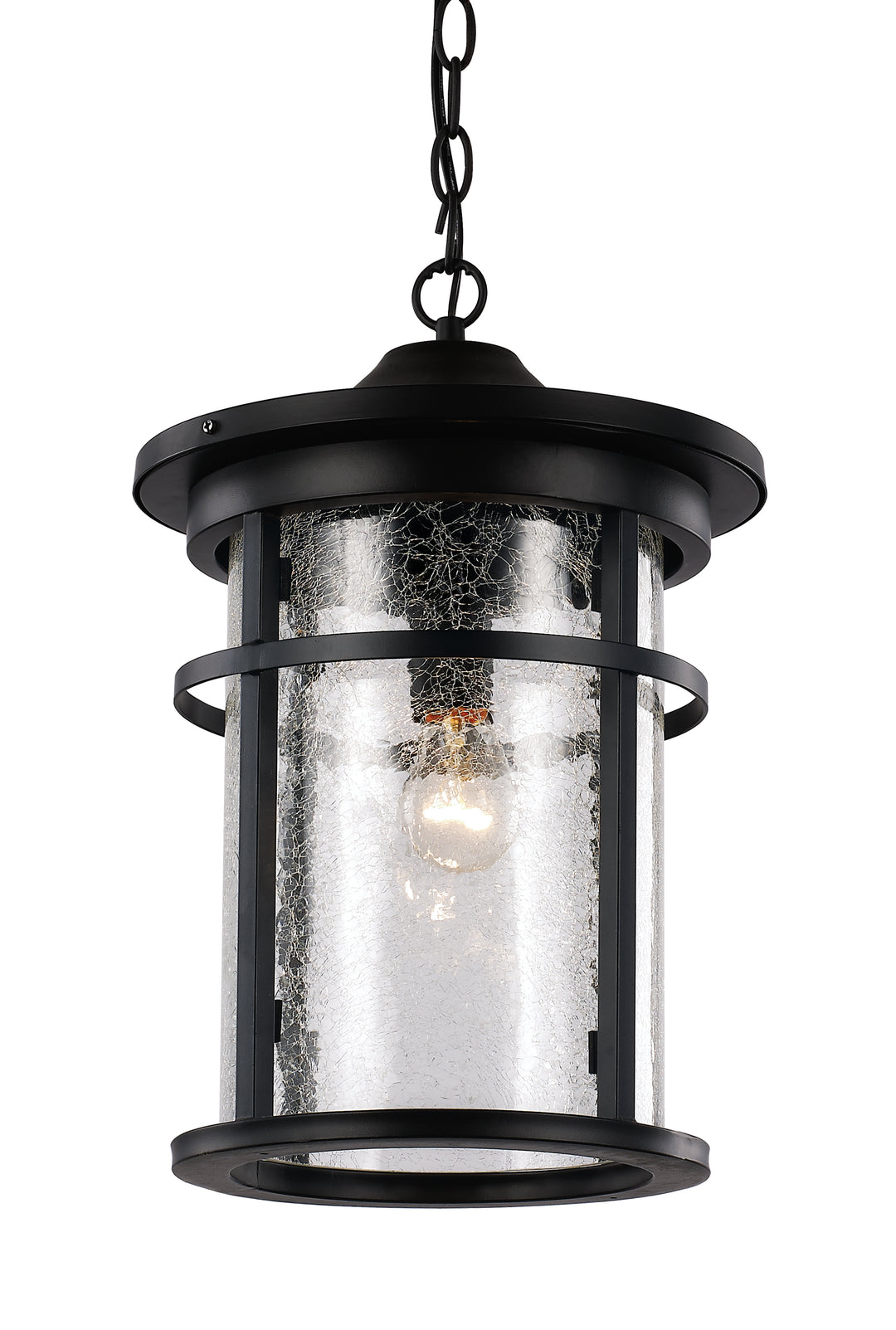 Avalon One Light Hanging Lantern in Black - available from The Lighting Shoppe, trusted by Canadian homeowners