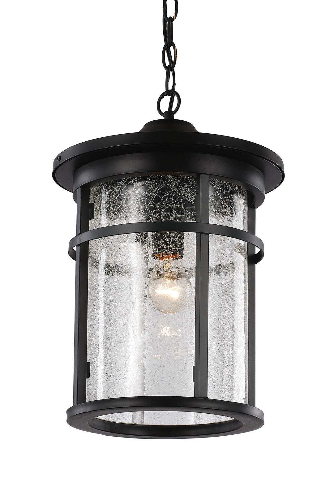 Avalon One Light Hanging Lantern in Black - available from The Lighting Shoppe, trusted by Canadian homeowners