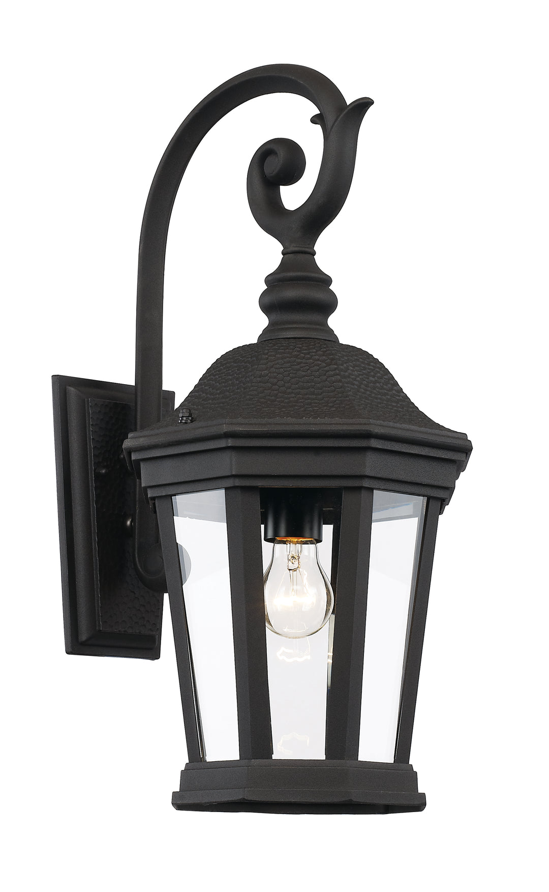 Westfield One Light Wall Lantern in Black - available from The Lighting Shoppe, trusted by Canadian homeowners