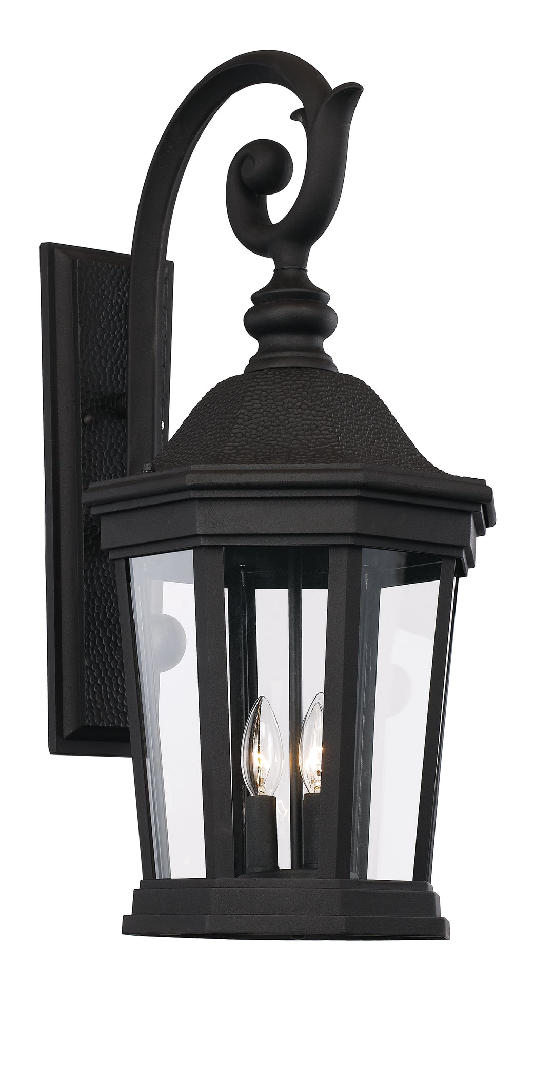Westfield Three Light Wall Lantern in Black - available from The Lighting Shoppe, trusted by Canadian homeowners