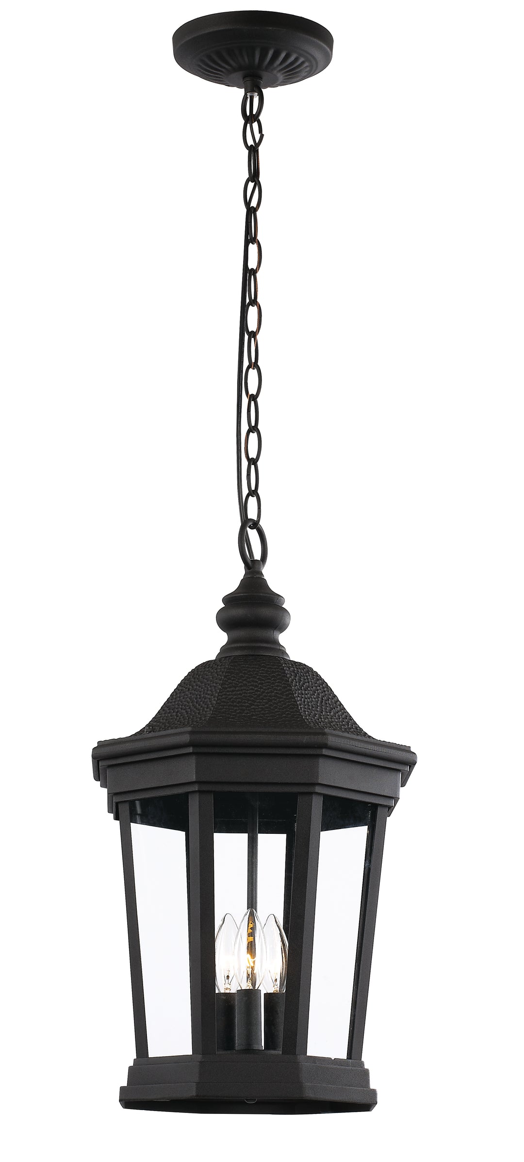 Westfield Three Light Hanging Lantern in Black - available from The Lighting Shoppe, trusted by Canadian homeowners