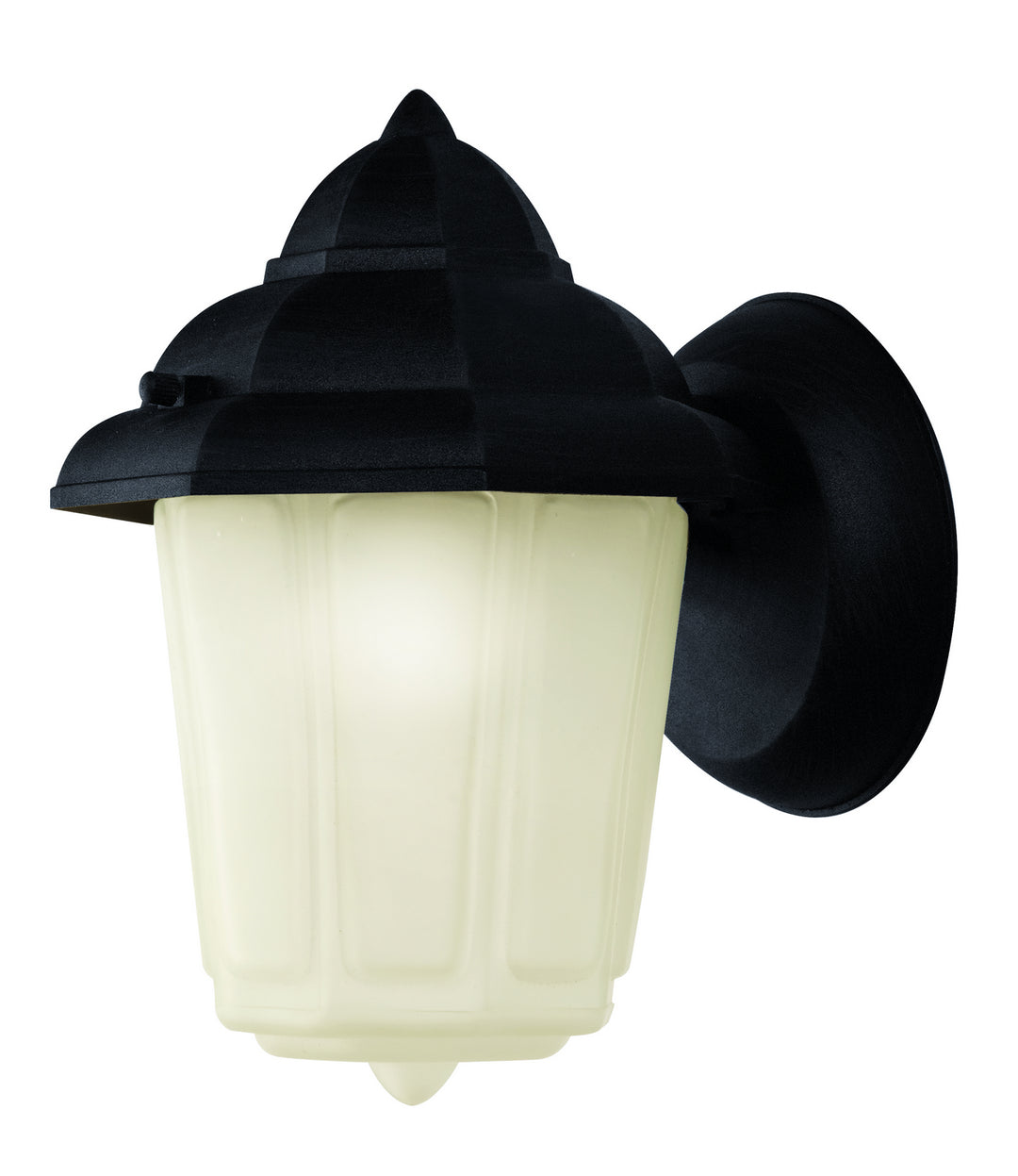 Dale One Light Wall Lantern in Black - available from The Lighting Shoppe, trusted by Canadian homeowners