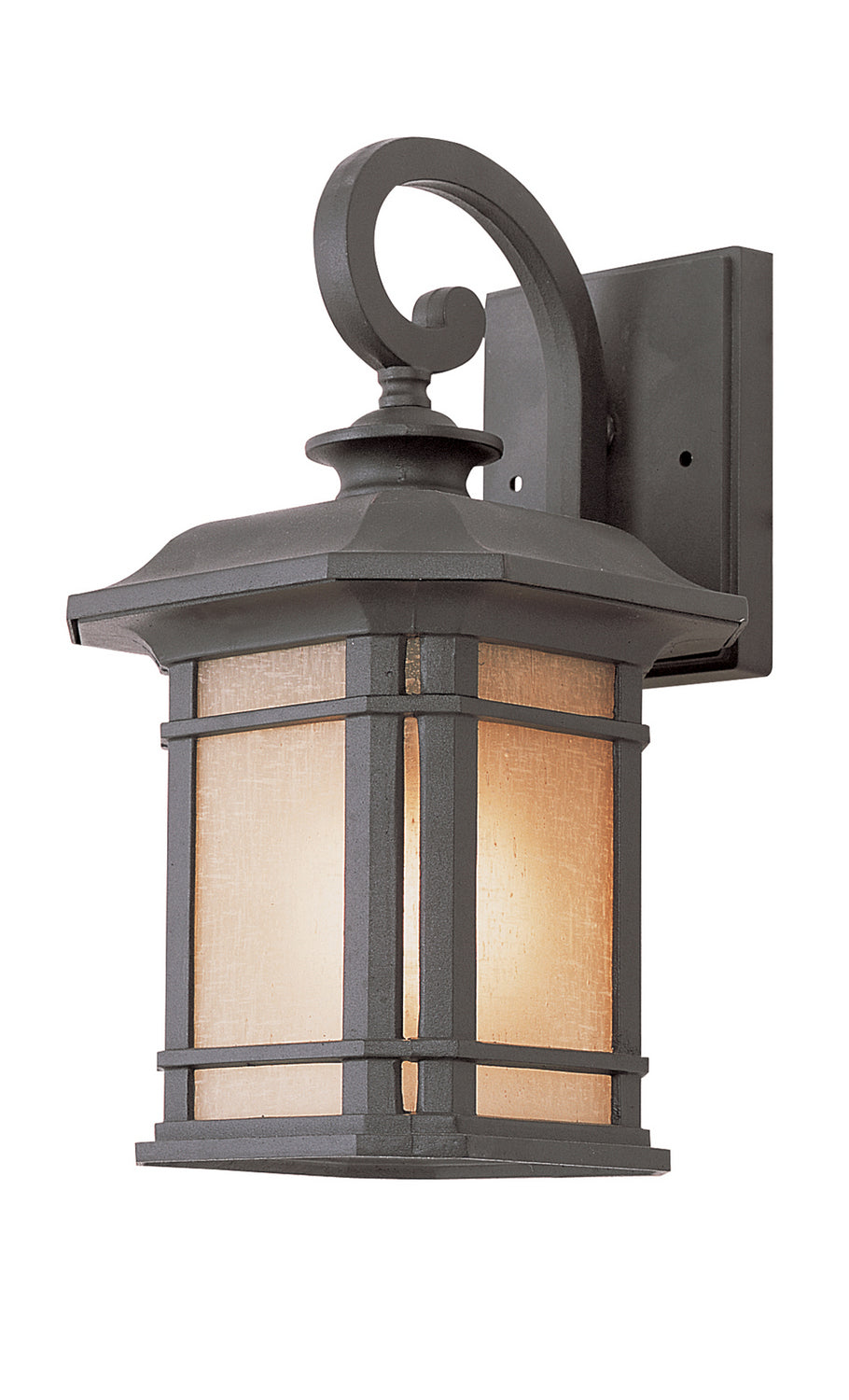 San Miguel One Light Wall Lantern in Black - available from The Lighting Shoppe, trusted by Canadian homeowners