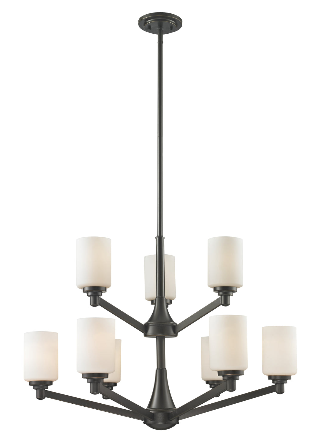 Z-Lite Canada - 411-9 - Nine Light Chandelier - Montego - Coppery Bronze