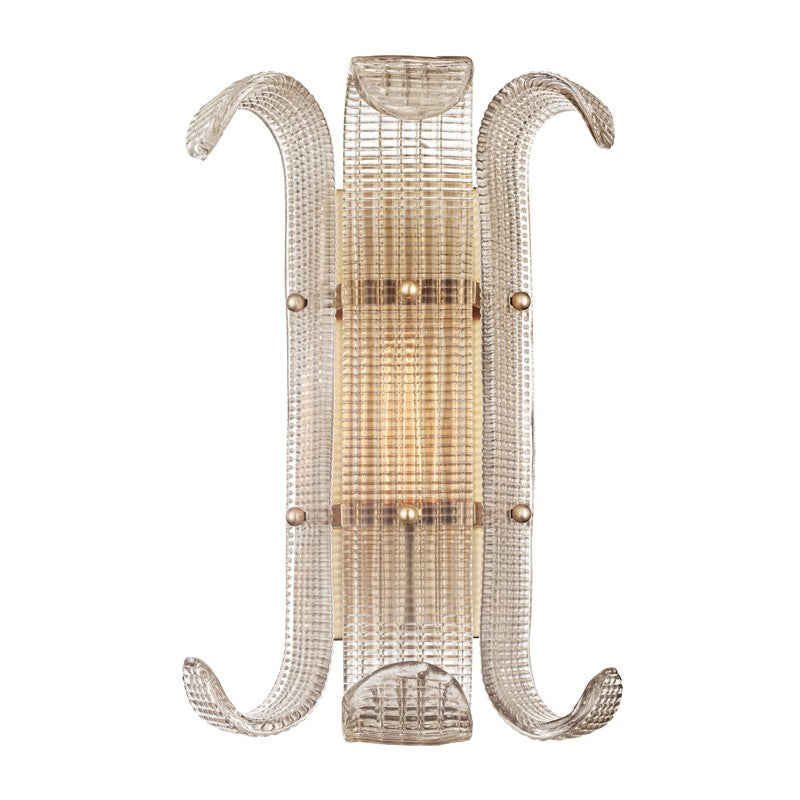 Hudson Valley Canada - 2900-AGB - One Light Wall Sconce - Brasher - Aged Brass