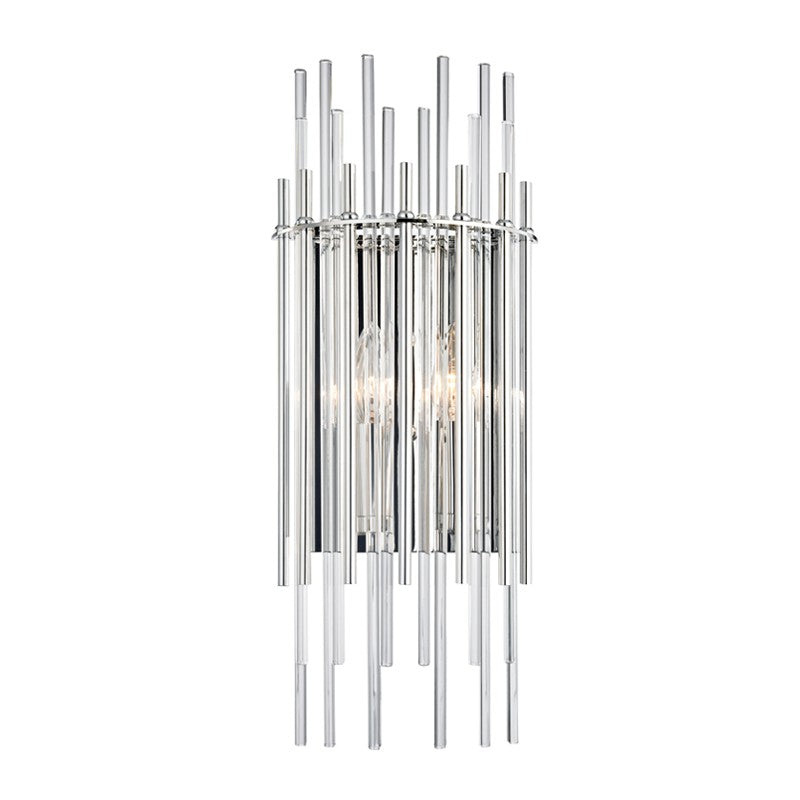 Hudson Valley Canada - 6300-PN - Two Light Wall Sconce - Wallis - Polished Nickel