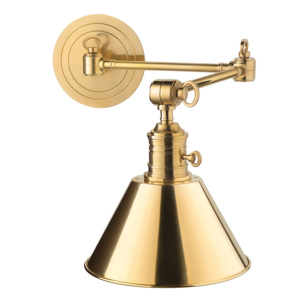 Hudson Valley Canada - 8322-AGB - One Light Wall Sconce - Garden City - Aged Brass