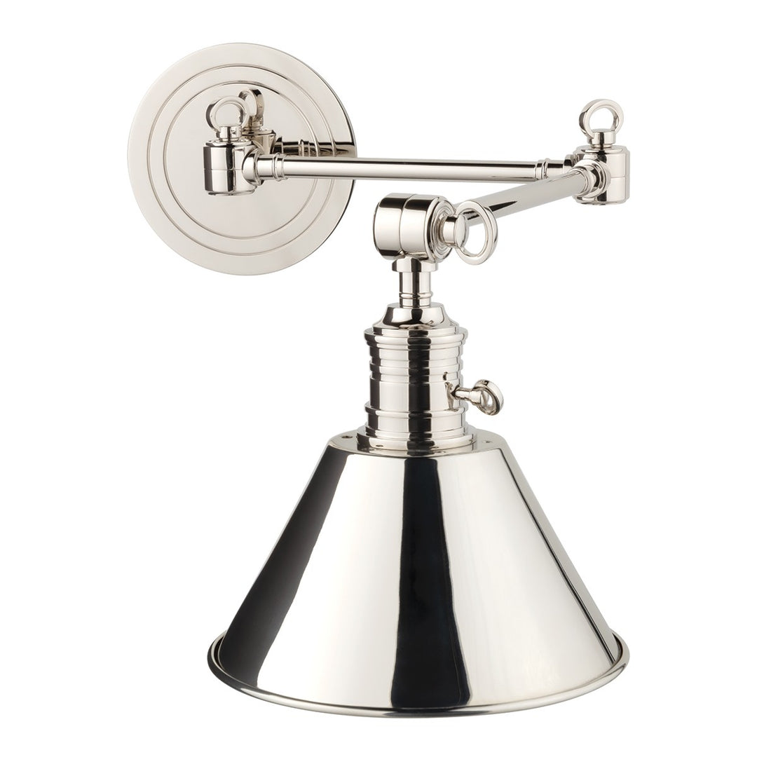 Hudson Valley Canada - 8322-PN - One Light Wall Sconce - Garden City - Polished Nickel