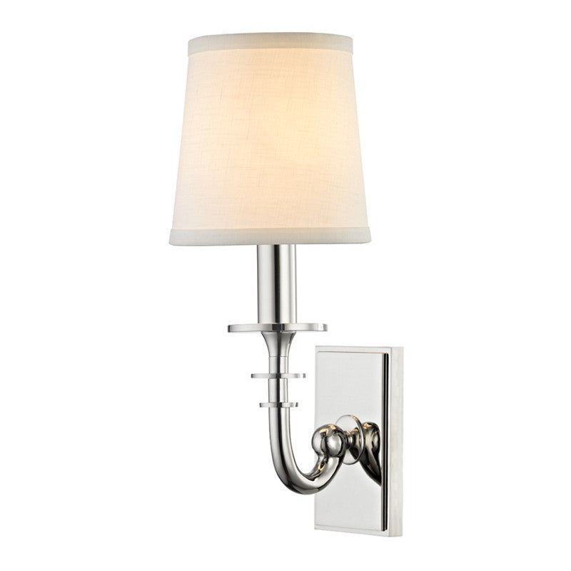 Hudson Valley Canada - 8400-PN - One Light Wall Sconce - Carroll - Polished Nickel