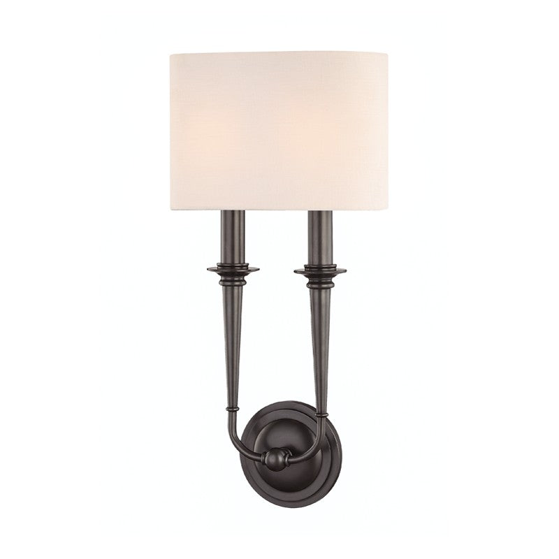 Hudson Valley Canada - 1232-OB - Two Light Wall Sconce - Lourdes - Old Bronze