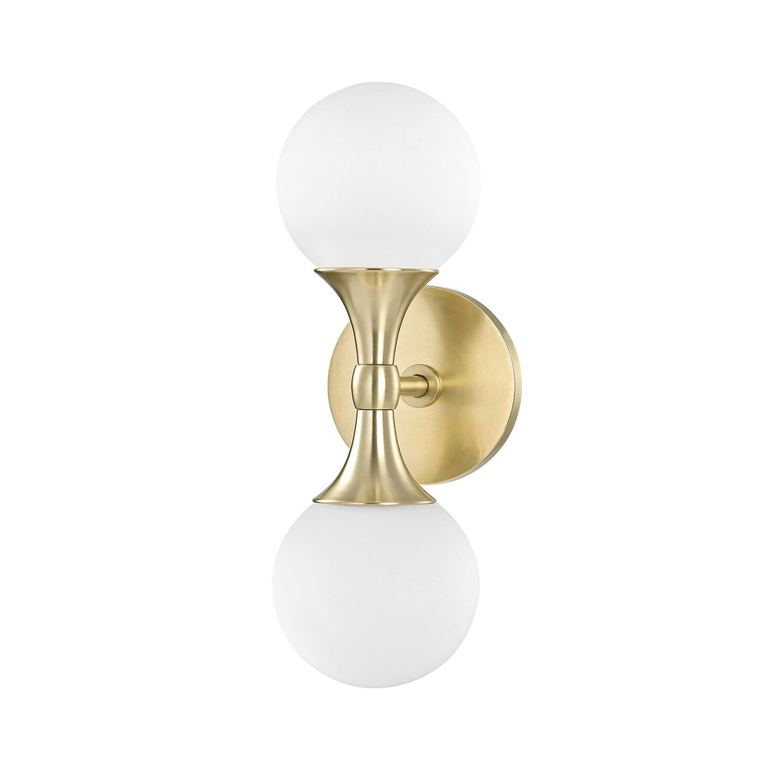 Hudson Valley Canada - 3302-AGB - LED Wall Sconce - Astoria - Aged Brass