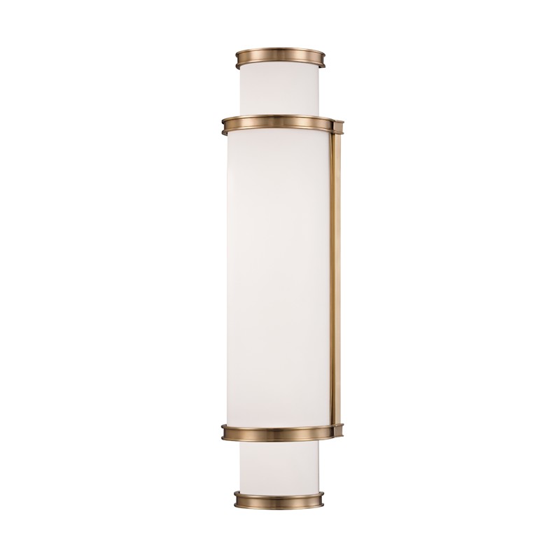 Hudson Valley Canada - 6622-AGB - LED Bath Bracket - Malcolm - Aged Brass
