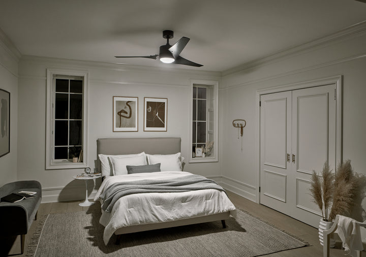 Kichler Canada - 310155SBK - 60"Ceiling Fan - Rana - Satin Black