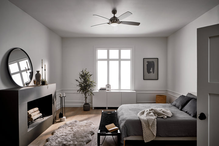 Kichler Canada - 330001BSS - 54"Ceiling Fan - Geno - Brushed Stainless Steel