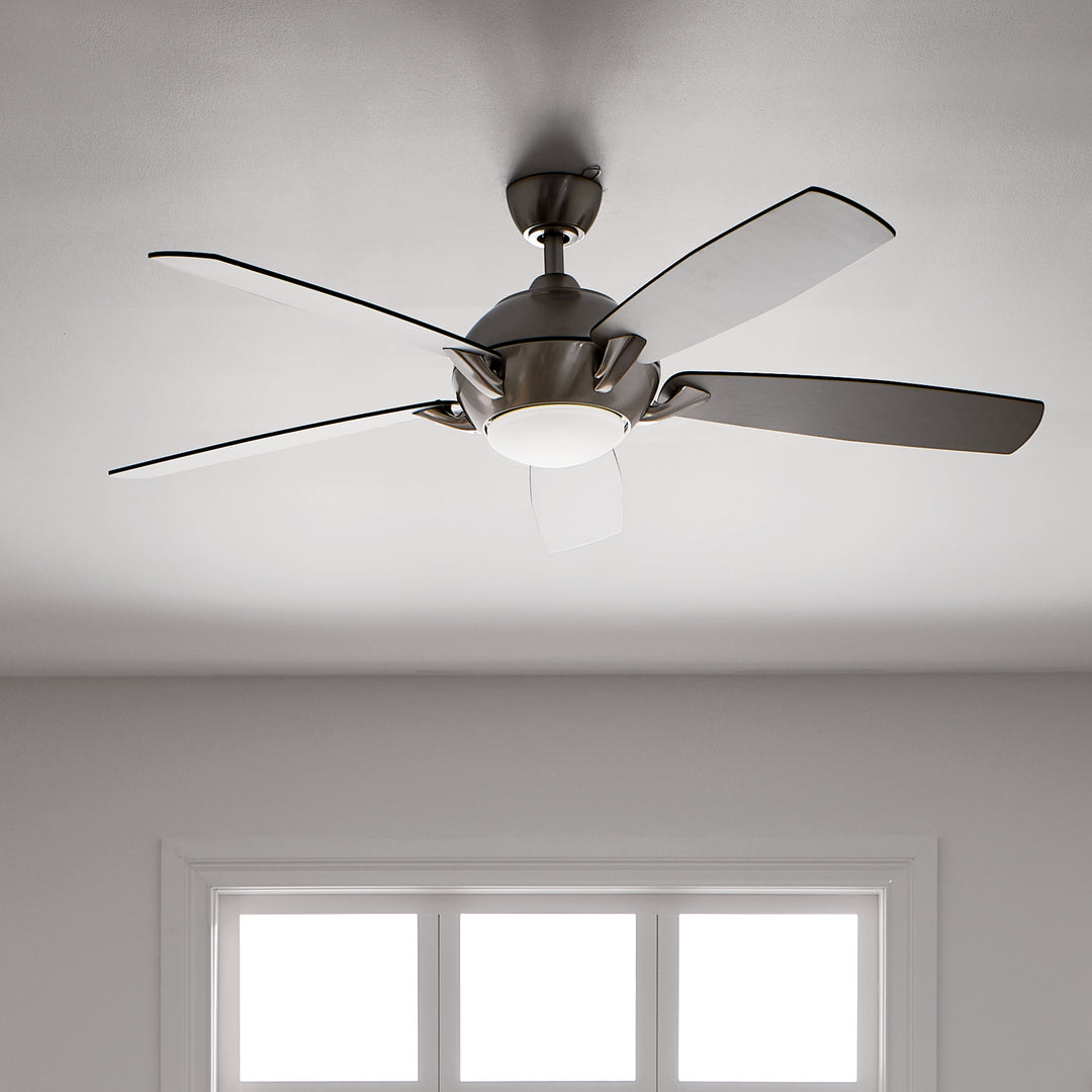 Kichler Canada - 330001BSS - 54"Ceiling Fan - Geno - Brushed Stainless Steel