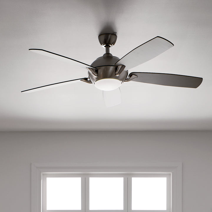 Kichler Canada - 330001BSS - 54"Ceiling Fan - Geno - Brushed Stainless Steel