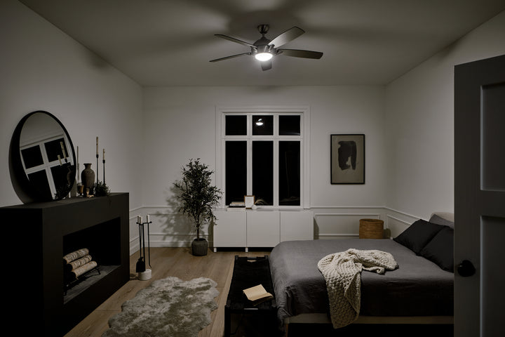 Kichler Canada - 330001BSS - 54"Ceiling Fan - Geno - Brushed Stainless Steel