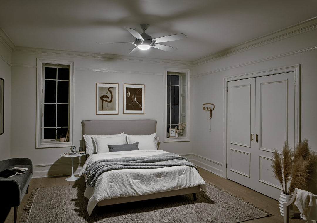 Kichler Canada - 330001MWH - 54"Ceiling Fan - Geno - Matte White