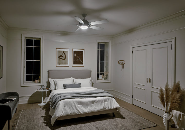 Kichler Canada - 330001MWH - 54"Ceiling Fan - Geno - Matte White