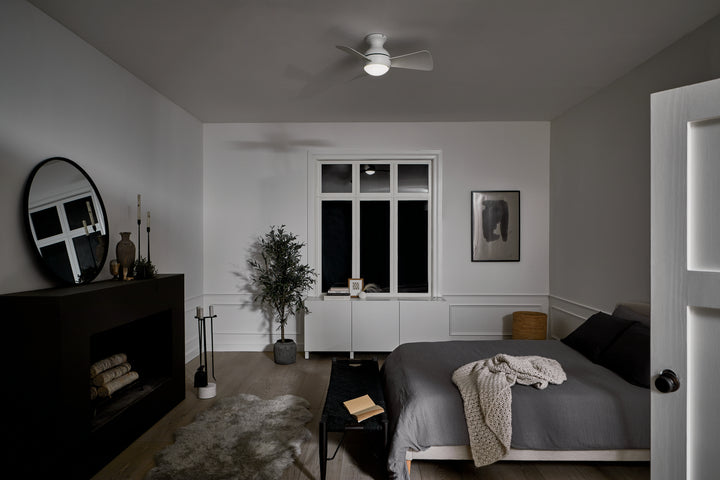 Kichler Canada - 330150MWH - 34"Ceiling Fan - Sola - Matte White