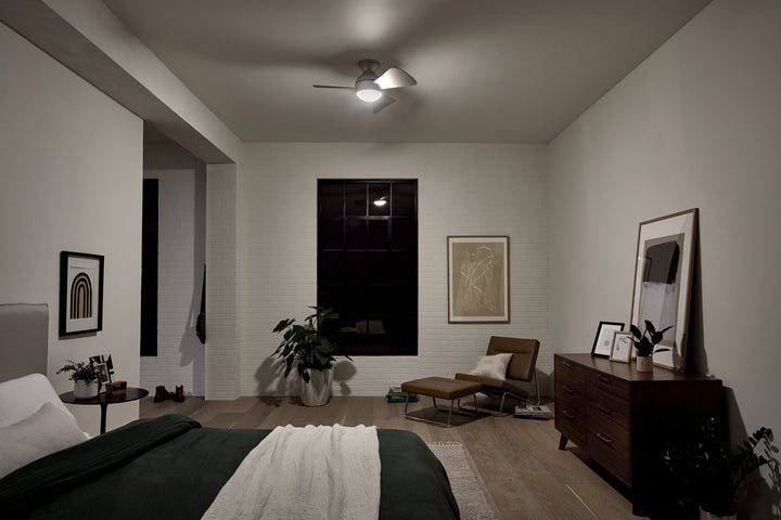 Kichler Canada - 330150NI - 34"Ceiling Fan - Sola - Brushed Nickel
