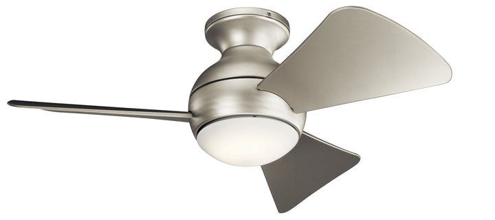 Kichler Canada - 330150NI - 34"Ceiling Fan - Sola - Brushed Nickel